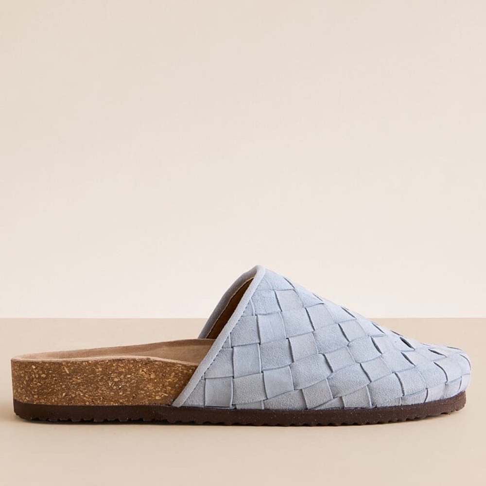 Steve Madden Woven Suede Clogs